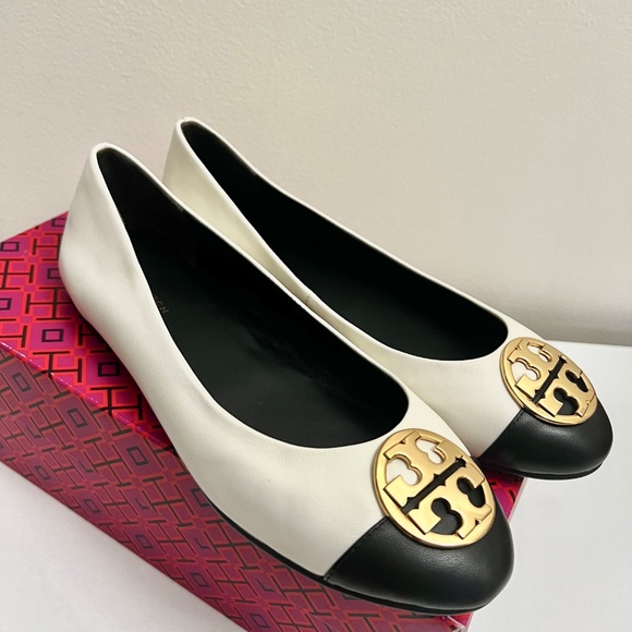Tory Burch Chelsea Cap-Toe Ballet Flats US 7 - Picture 3 of 6